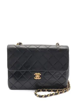 CHANEL Pre-Owned: Чёрная сумка 