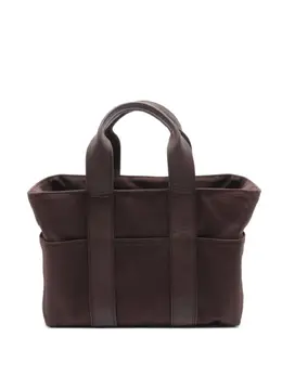 Hermès Pre-Owned: Коричневая сумка-шоппер 