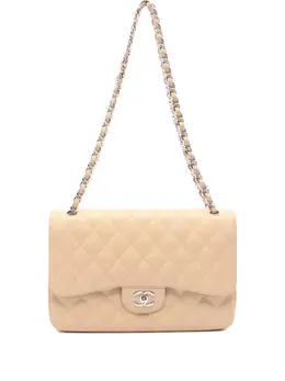 CHANEL Pre-Owned: Бежевая сумка 