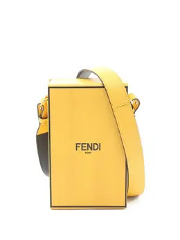 Fendi Pre-Owned: Жёлтая сумка 