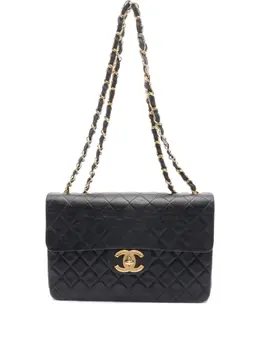 CHANEL Pre-Owned: Чёрная сумка 