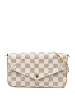 Louis Vuitton Pre-Owned: Голубая сумка через плечо 