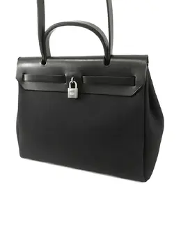 Hermès Pre-Owned: Чёрная сумка 