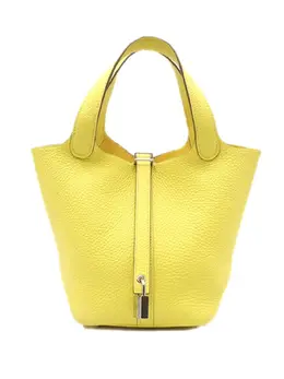 Hermès Pre-Owned: Жёлтая сумка 