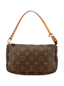 Louis Vuitton Pre-Owned: Коричневая сумка 