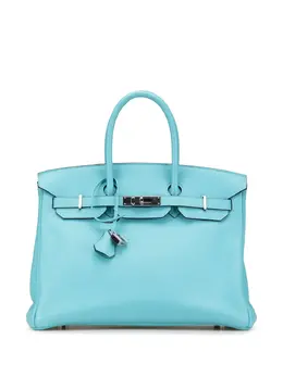 Hermès Pre-Owned: Голубая сумка 