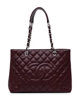 CHANEL Pre-Owned: Красная сумка-шоппер 