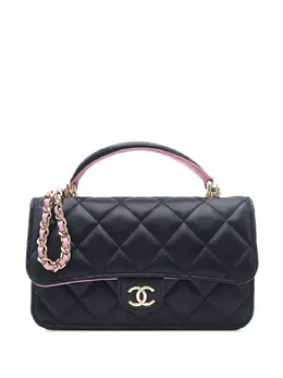 CHANEL Pre-Owned: Двухцветная сумка 