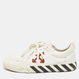 Off-White: Белые кроссовки 