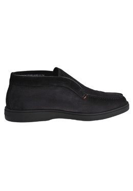 Santoni: Серые ботинки 