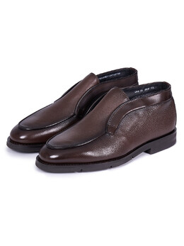 Santoni: Чёрные туфли 