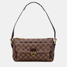Louis Vuitton: Коричневая сумка 