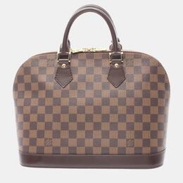 Louis Vuitton: Коричневая сумка 