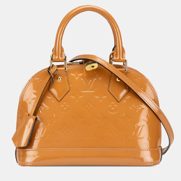 Louis Vuitton: Коричневая сумка  Alma BB
