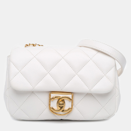Chanel: Белая сумка 