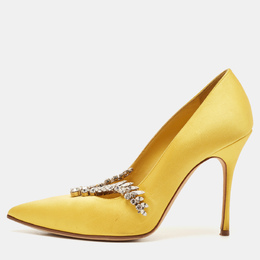 Manolo Blahnik: Жёлтые туфли 