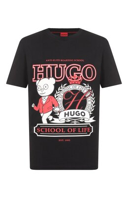 HUGO: Хлопковая футболка 