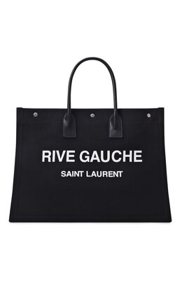 Saint Laurent: Сумка  Rive Gauche с принтом