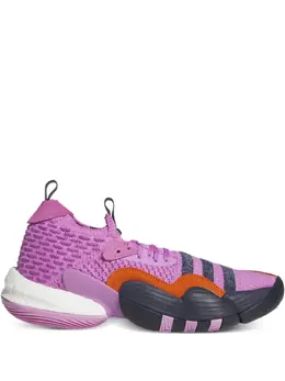 adidas: Фиолетовые кроссовки 