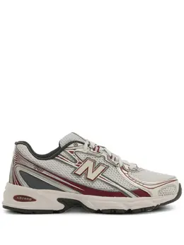 New Balance: Белые кроссовки 