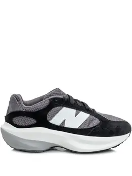 New Balance: Чёрные кроссовки 