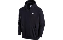 Nike: Чёрная толстовка 