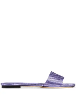 Jimmy Choo: Фиолетовые сандалии 