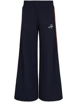 Ea7 Emporio Armani: Синие брюки 