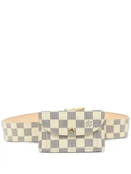 Louis Vuitton Pre-Owned: Белая сумка 