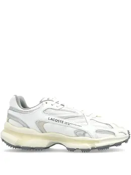 Lacoste: Белые кроссовки 