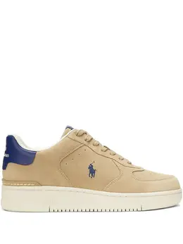 Polo Ralph Lauren: Бежевые кроссовки 