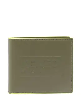 Kenzo: Кошелёк цвета хаки 