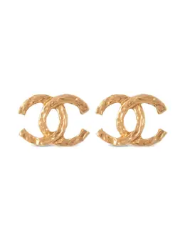 CHANEL Pre-Owned: Серьги 
