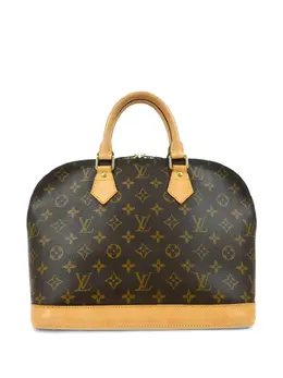 Louis Vuitton Pre-Owned: Коричневая сумка 