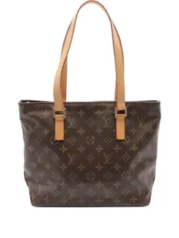 Louis Vuitton Pre-Owned: Коричневая сумка-шоппер 