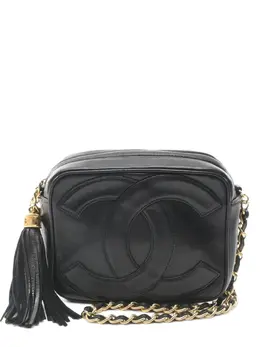CHANEL Pre-Owned: Чёрная сумка 