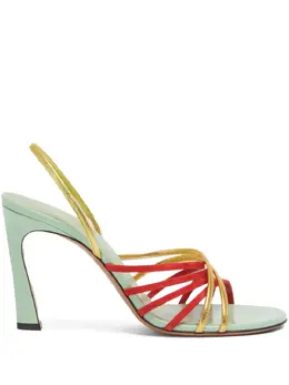 Marni: Красные сандалии 