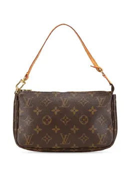 Louis Vuitton Pre-Owned: Коричневая сумка 