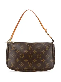 Louis Vuitton Pre-Owned: Коричневая сумка 