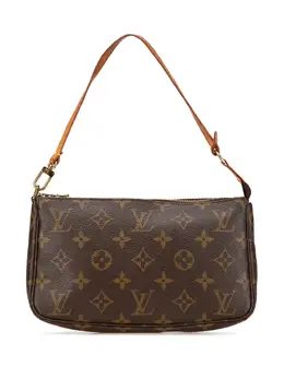Louis Vuitton Pre-Owned: Коричневая сумка 
