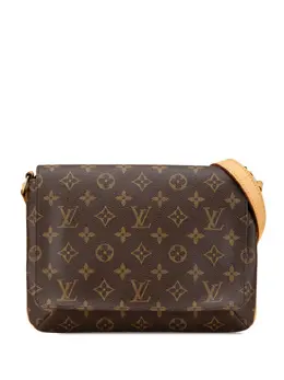 Louis Vuitton Pre-Owned: Коричневая сумка 