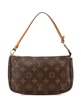 Louis Vuitton Pre-Owned: Коричневая сумка 