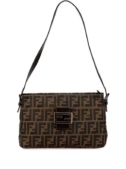 Fendi Pre-Owned: Коричневая сумка 