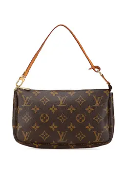 Louis Vuitton Pre-Owned: Коричневая сумка 