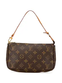 Louis Vuitton Pre-Owned: Коричневая сумка 