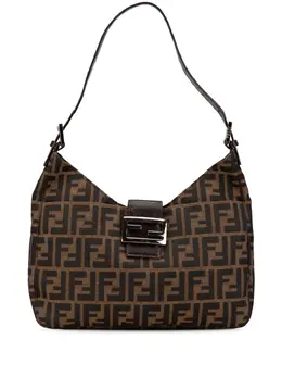 Fendi Pre-Owned: Коричневая сумка 