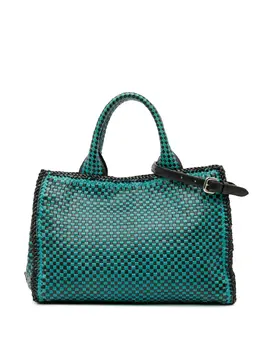Prada Pre-Owned: Голубая сумка 