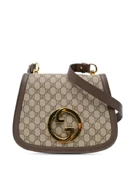 Gucci Pre-Owned: Коричневая сумка через плечо 
