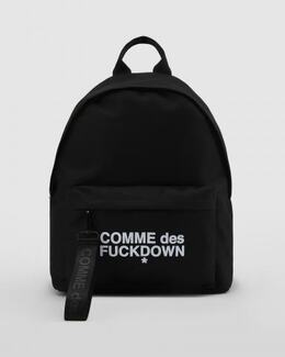 COMME des FUCKDOWN: Чёрный рюкзак 