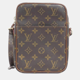 Louis Vuitton: Коричневая сумка 